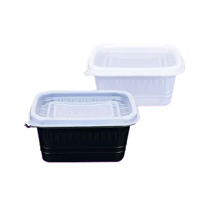 일회용 사각밀폐 AJ 사각 반죽용기 대 400ml 600개입 배달포장
