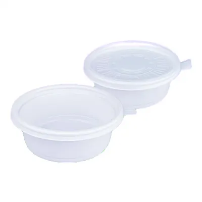 일회용 반찬 죽용기 TY 125파이 250ml 소 백색 600개입 배달포장