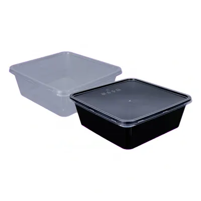 다회용 사출 TY 정사각 650ml 500개입 배달포장