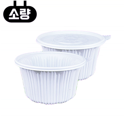 일회용 마라탕 AJ 215파이 대 백색 50개입 소량 세트 배달포장