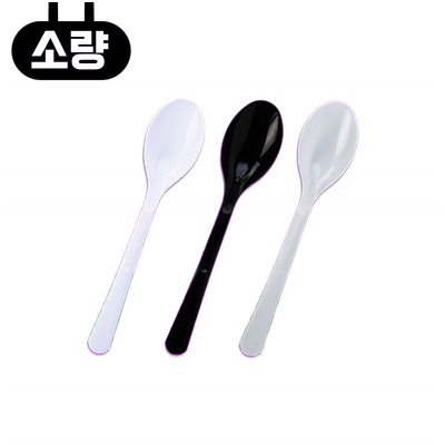 일회용 위생 수저 TY 숟가락 개별 포장 100개입 배달 포장용기
