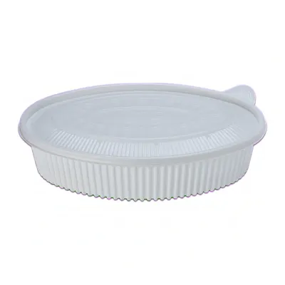 일회용 타원찜 용기 TY 340파이 대 100개입 배달포장