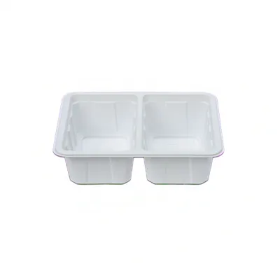 일회용 실링용기 TY 2318 84-2칸 500개입 배달포장