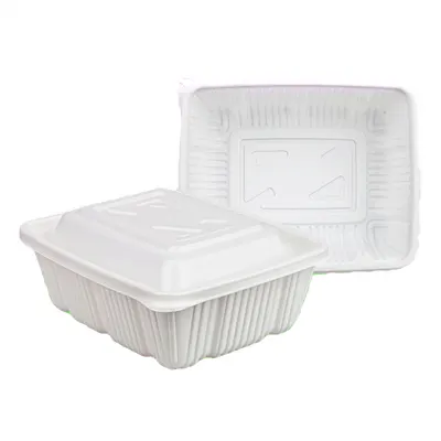 사각 찜용기 JH 2722 대 3200ml 100세트 백색