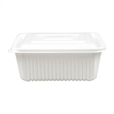 사각 찜용기 JH 23199 특대 2500ml 200세트 백색