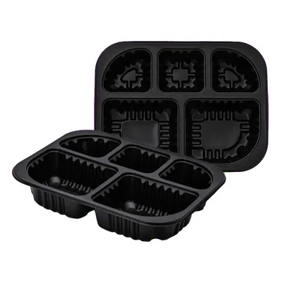 실링용기 BFP 19153-5A 5칸 900개 검정