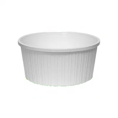 다회용 탕용기 TY 223파이 중 백색 2700ml 200세트 PP 배달포장