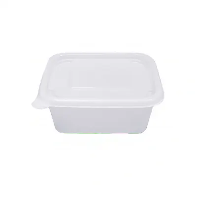 일회용 사각용기 TY 사각 반죽용기 대 400ml 반투명 600개입
